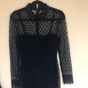 Lauren Ralph Lauren - Size 4 - Navy Blue -EUC worn once